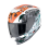 Casco Scorpion Exo-Jnr Air The4elements Blanco Azul Naranja |120-495-361|