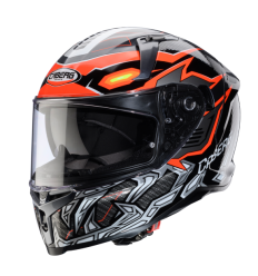 Casco Caberg Avalon X Gurkha Negro Gris Naranja Fluor |C2QL60P1|