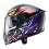 Casco Caberg Avalon X Gurkha Negro Mate Naranja Verde Morado |C2QL60P2|