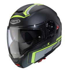 Casco Caberg Levo X Elite Negro Gris Amarillo Fluor |C0GF60L6|