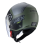 Casco Caberg Riviera V4X Alpha Verde Militar Mate Negro Gris |C6HE60O6|