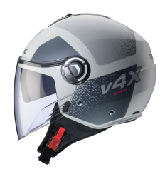 Casco Caberg Riviera V4X Alpha Arena Mate Antracita Gris |C6HE60O7|