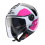 Casco Caberg Riviera V4X Alpha Blanco Fucsia Negro |C6HE60O8|