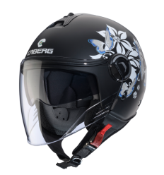 Casco Caberg Riviera V4X Mia Negro Mate Blanco Gris |C6HF60B9|