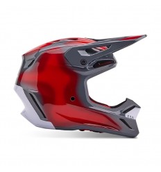 Casco Fox V3 Volatile Negro Rojo |32009-037|