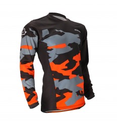 Camiseta Acerbis X-Duro Winter Negro Naranja |0024616.313|