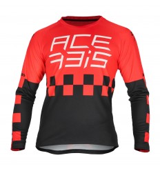 Camiseta Acerbis Inafntil Mx One Rojo Negro |0024737.349|