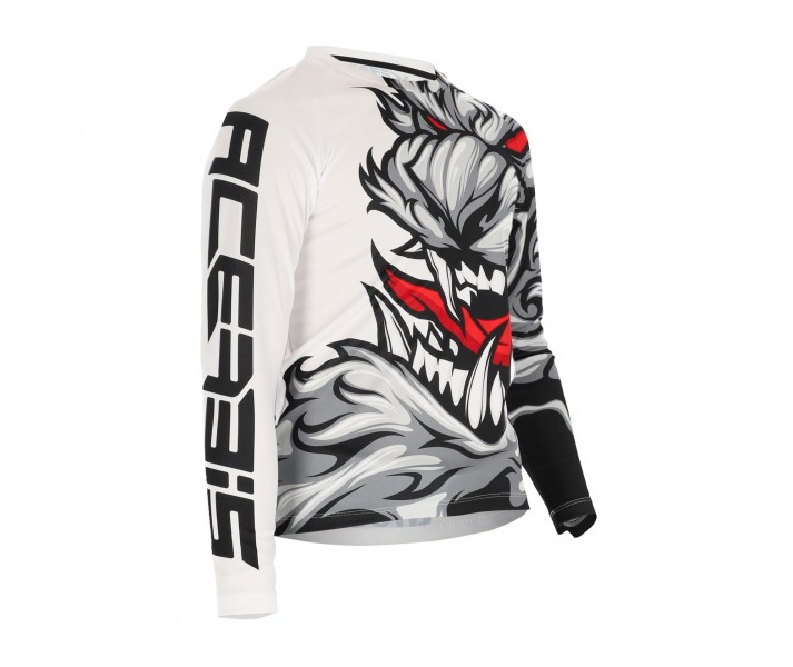 Camiseta Acerbis Inafntil Mx Two Gris Blanco |0024779.287|