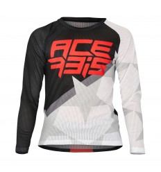 Camiseta Acerbis Mx J-Windy One Kid Vent Blanco Negro |0024780.237|