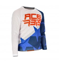 Camiseta Acerbis Mx J-Windy One Kid Vent Azul Blanco |0024780.245|