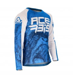 Camiseta Acerbis Mx J-Windy Two Kid Vent Azul Blanco |0024781.245|