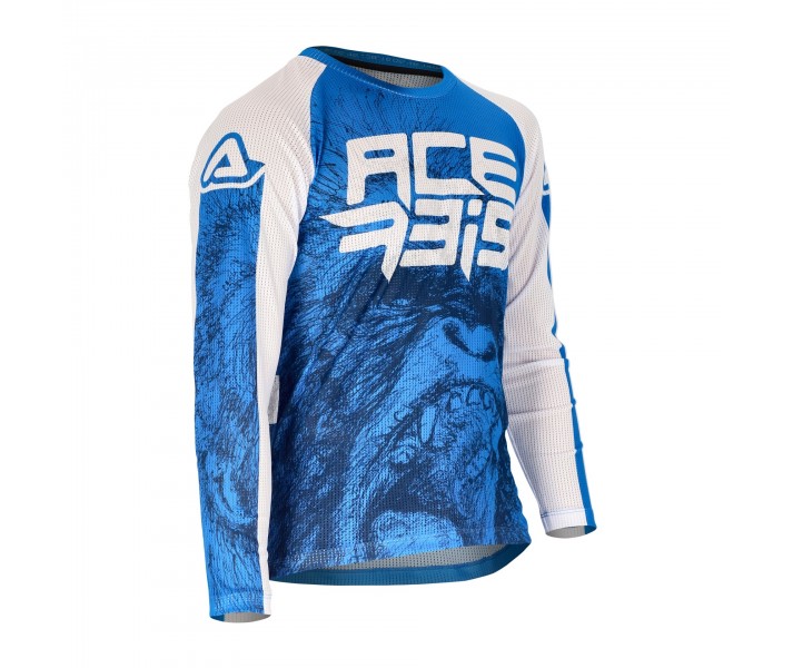 Camiseta Acerbis Mx J-Windy Two Kid Vent Azul Blanco |0024781.245|