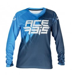 Camiseta Acerbis Inafntil Mx Three Azul Blanco |0025043.245|