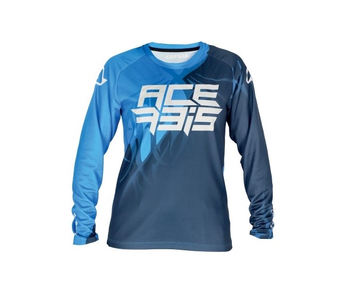 Camiseta Acerbis Inafntil Mx Three Azul Blanco |0025043.245|