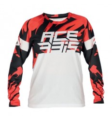 Camiseta Acerbis Inafntil Mx Four Blanco Rojo |0025044.239|