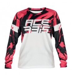 Camiseta Acerbis Inafntil Mx Four Blanco Morado |0025044.242|