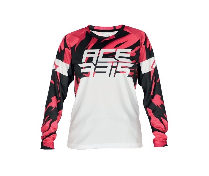 Camiseta Acerbis Inafntil Mx Four Blanco Morado |0025044.242|