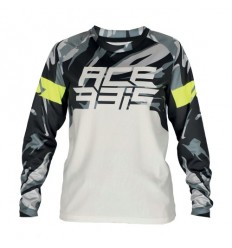 Camiseta Acerbis Inafntil Mx Four Gris Negro |0025044.293|