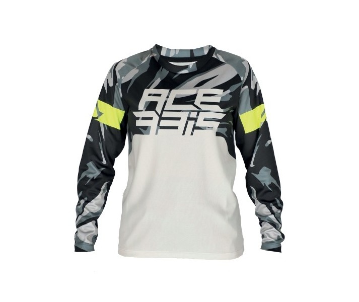 Camiseta Acerbis Inafntil Mx Four Gris Negro |0025044.293|