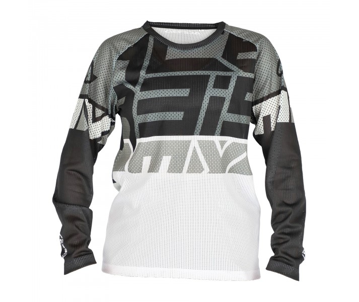 Camiseta Acerbis Mx J-Windy Four Kid Vented Negro Blanco |0025146.315|