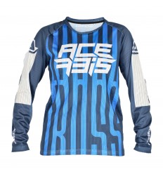 Camiseta Acerbis Mx J-Windy Five Kid Vented Azul Blanco |0025147.245|