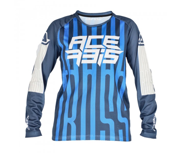 Camiseta Acerbis Mx J-Windy Five Kid Vented Azul Blanco |0025147.245|