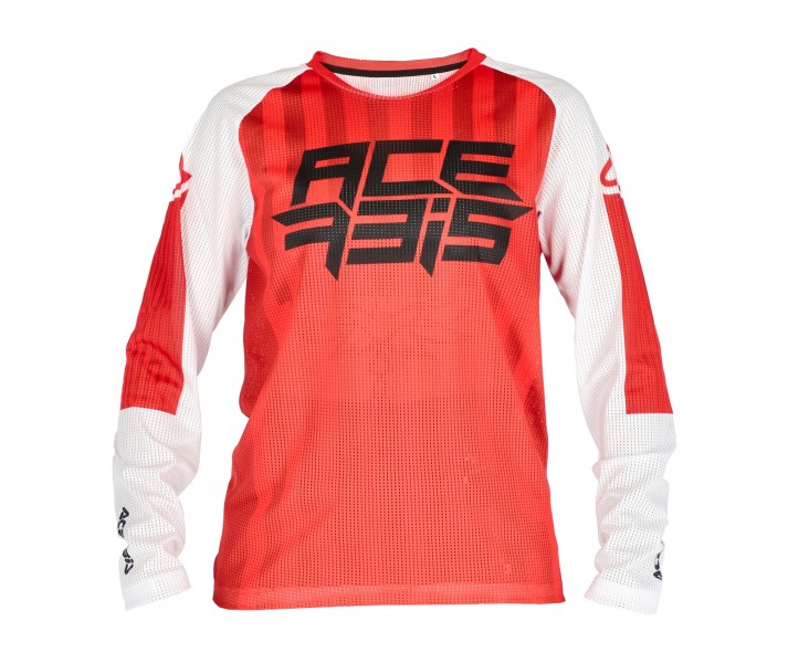 Camiseta Acerbis Mx J-Windy Five Kid Vented Rojo Blanco |0025147.343|