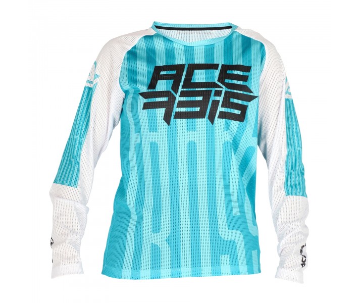 Camiseta Acerbis Mx J-Windy Five Kid Vented Verde Blanco |0025147.371|