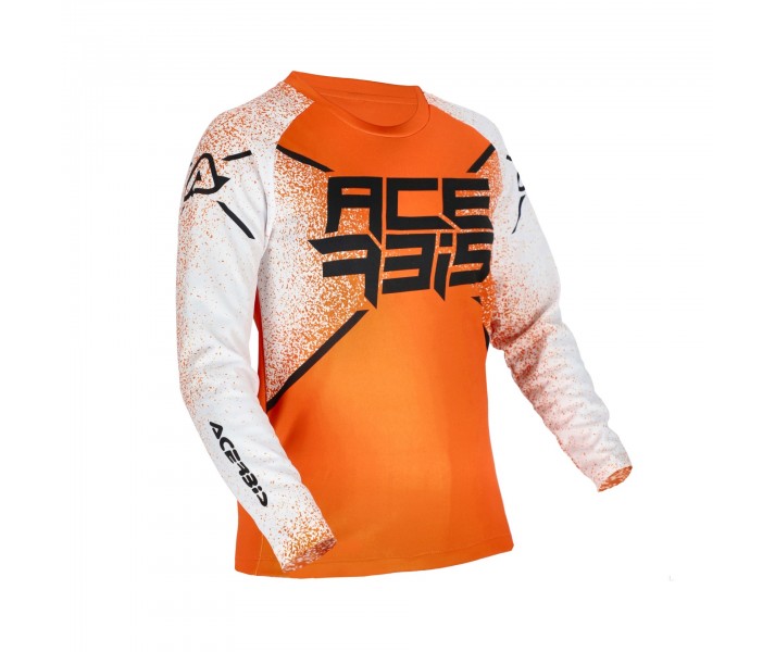 Camiseta Acerbis Inafntil Mx Five Naranja Blanco |0025326.203|