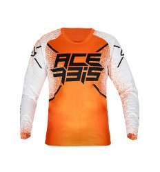 Camiseta Acerbis Inafntil Mx Five Naranja Blanco |0025326.203|