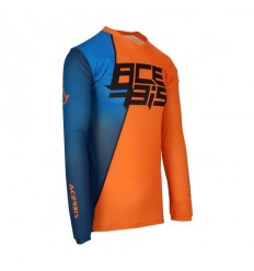 Camiseta Acerbis Mx J-Track Seven Naranja Azul |0025886.204|