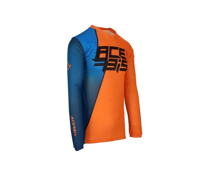 Camiseta Acerbis Mx J-Track Seven Naranja Azul |0025886.204|