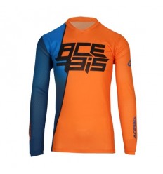 Camiseta Acerbis Mx J-Track Seven Naranja Azul |0025886.204|