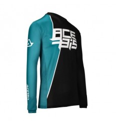 Camiseta Acerbis Mx J-Track Seven Negro Verde |0025886.325|