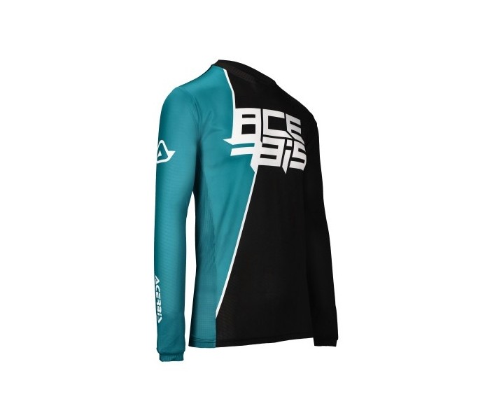 Camiseta Acerbis Mx J-Track Seven Negro Verde |0025886.325|