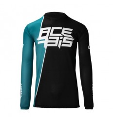 Camiseta Acerbis Mx J-Track Seven Negro Verde |0025886.325|