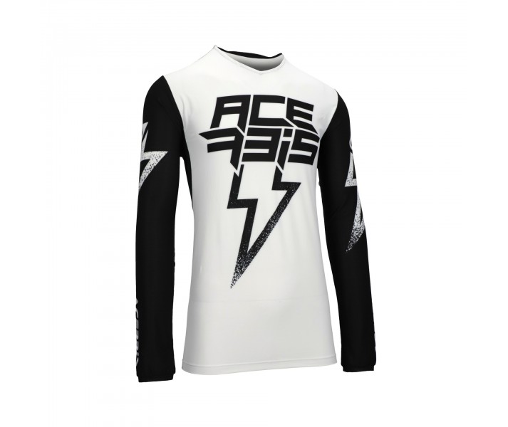 Camiseta Acerbis X-Flex Blizzard Blanco Negro |0026037.237|