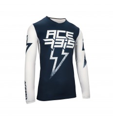 Camiseta Acerbis X-Flex Blizzard Azul Blanco |0026037.245|