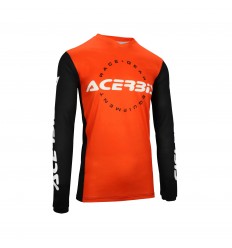 Camiseta Acerbis Mx J-Track Inc. Naranja Negro |0026040.209|