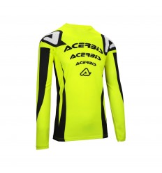 Camiseta Acerbis Mx J-Track Askar Amarillo Negro |0026042.279|