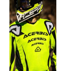 Camiseta Acerbis Mx J-Track Askar Amarillo Negro |0026042.279|