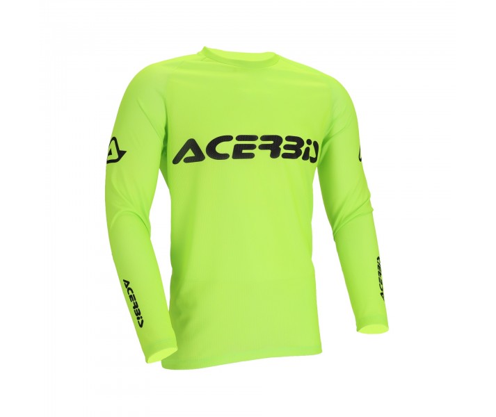 Camiseta Acerbis J-Windy Vent Limelight Verde Negro |0026047.377|