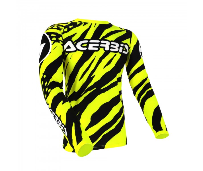 Camiseta Acerbis Mx Linear Lombok Amarillo Negro |0026053.279|