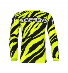 Camiseta Acerbis Mx Linear Lombok Amarillo Negro |0026053.279|