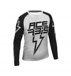 Camiseta Acerbis Inafntil Blizzard Gris Negro |0026055.293|