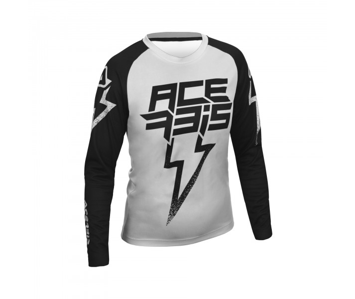 Camiseta Acerbis Inafntil Blizzard Gris Negro |0026055.293|