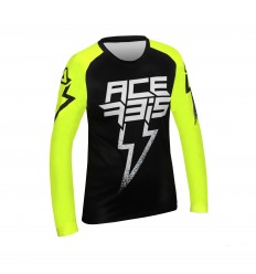 Camiseta Acerbis Inafntil Blizzard Negro Blanco |0026055.315|