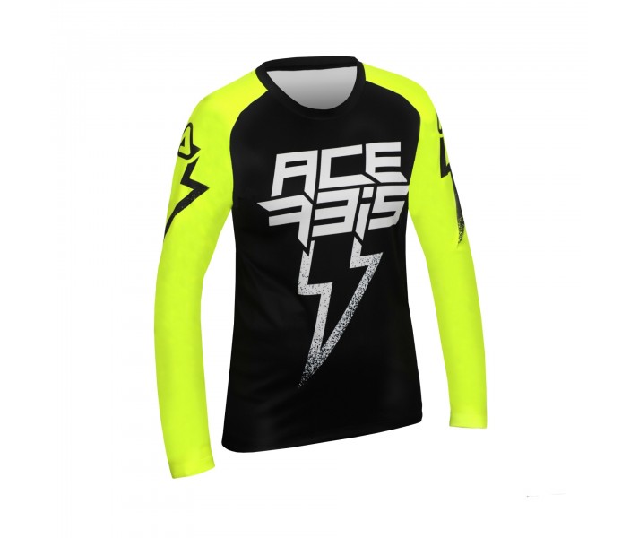 Camiseta Acerbis Inafntil Blizzard Negro Blanco |0026055.315|