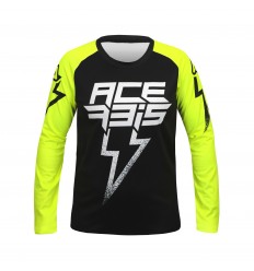 Camiseta Acerbis Inafntil Blizzard Negro Blanco |0026055.315|