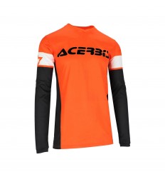 Camiseta Acerbis Mx J-Track Inc. 2.0 Naranja Negro |0026056.209|